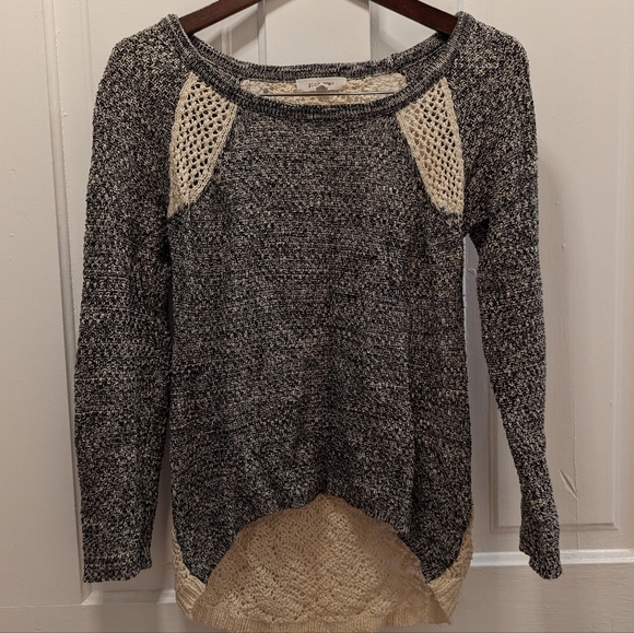 Lace Sweater by Pink Rose - Picture 1 of 5